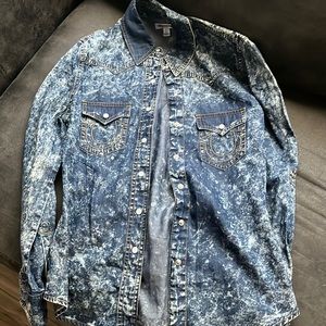 True religion button up